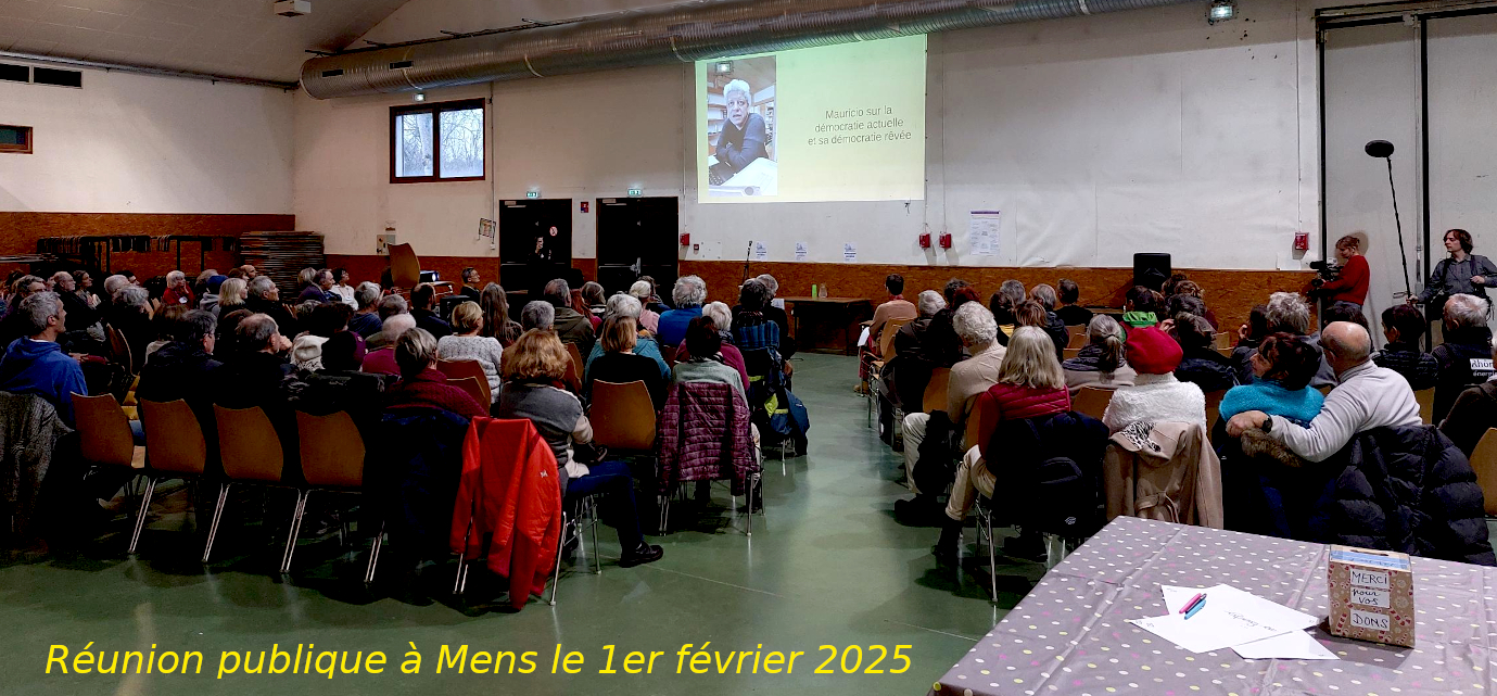 Réunion publique du 1er février 2025